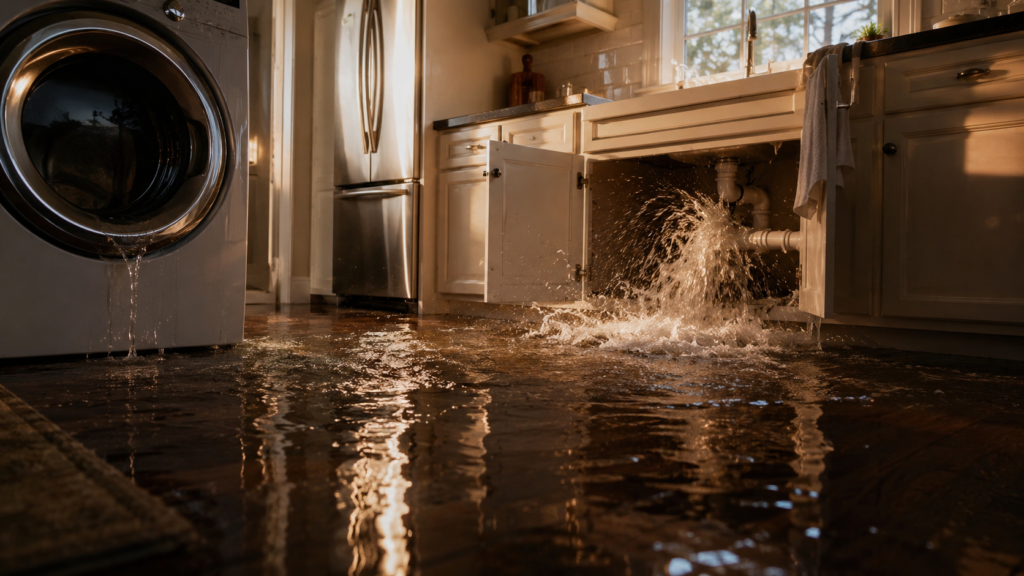Appliance leak vs. burst pipe: which causes more damage and what to do first