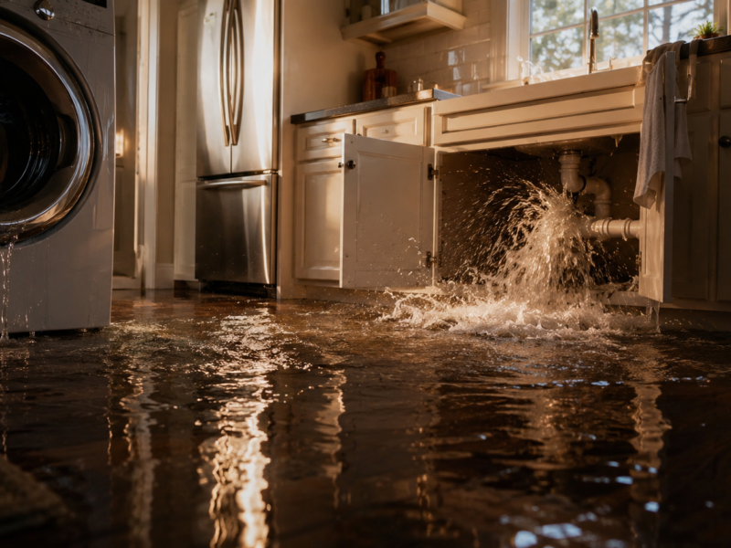 Appliance leak vs. burst pipe: which causes more damage and what to do first